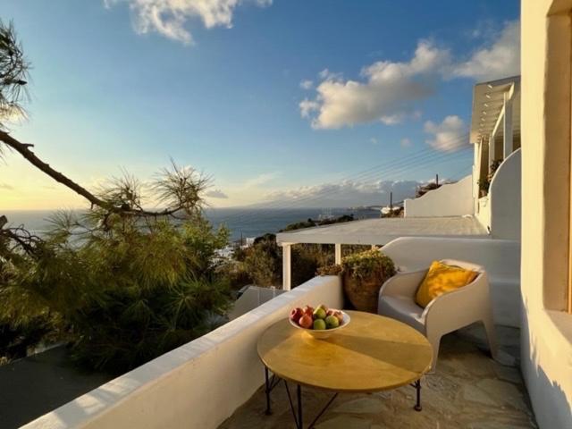 Ferienwohnung Anemones Sea View Mykonos Town Exterior foto